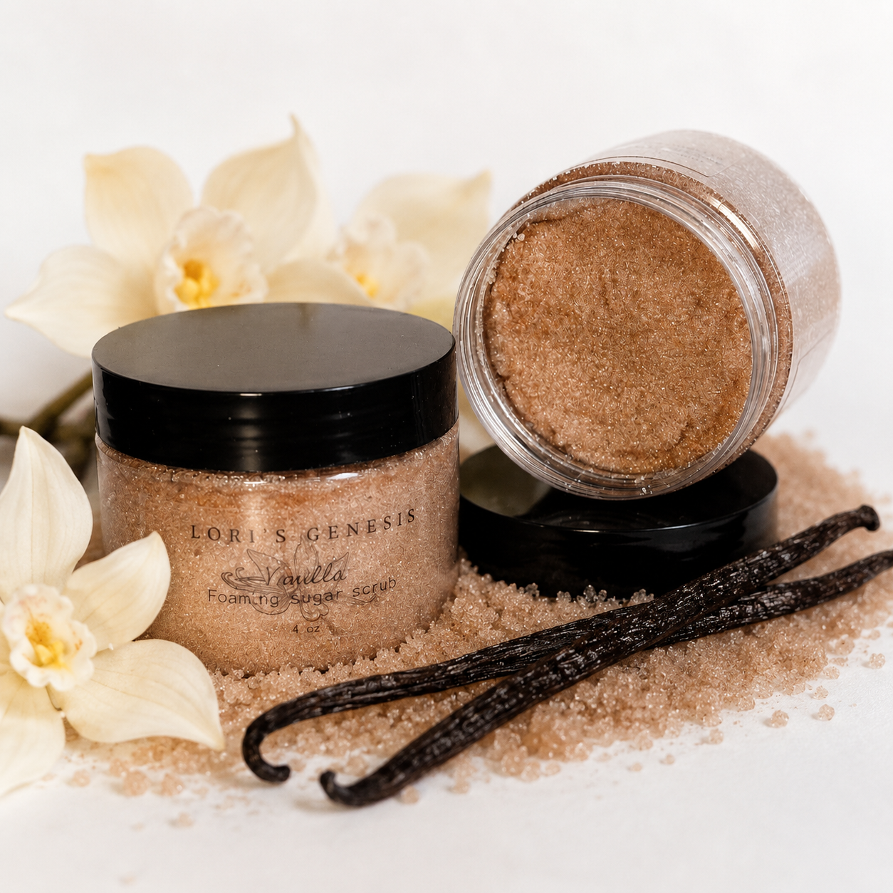 Vanilla body scrub